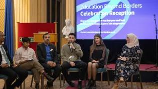 Refugee Week 2025 - Meelad speaking at EBB event