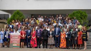 Connected Futures Symposium attendees - group image