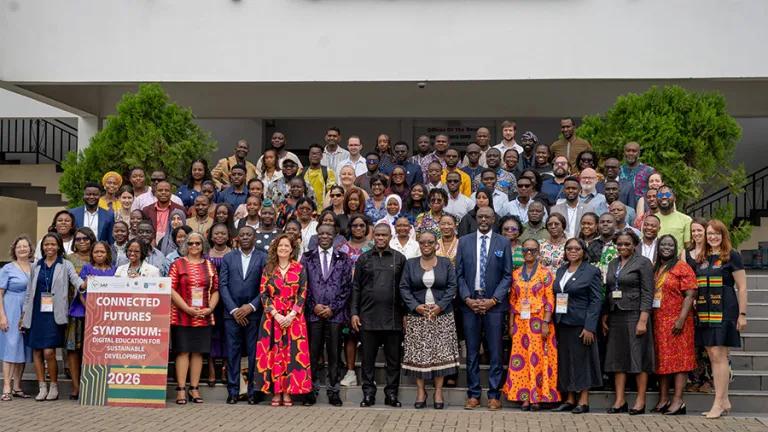 Connected Futures Symposium attendees - group image