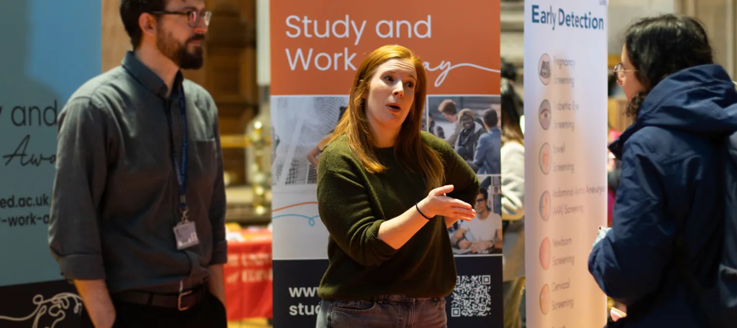 SWAY staff at Welcome Week events