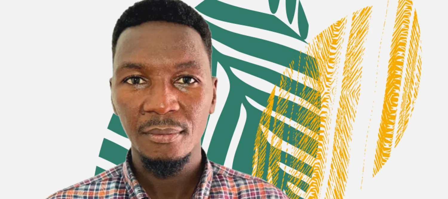 A portrait image of Ibrahim Kalokoh