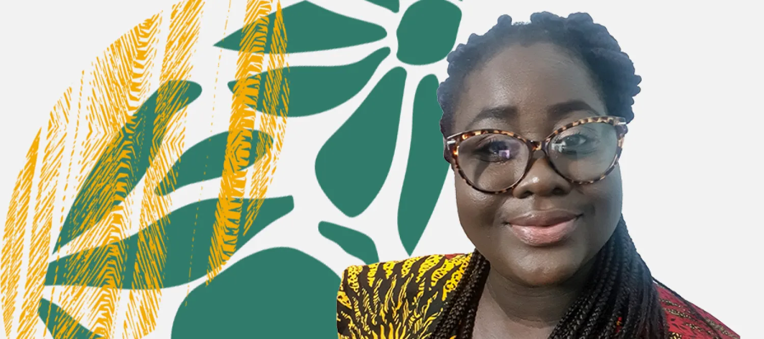 A portrait image of Ellen Abakah