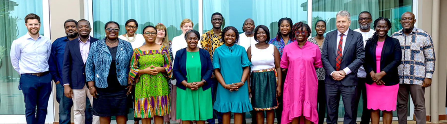 Principal Peter Mathieson in Ghana