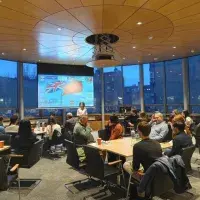 A room full of people at the China and the UK: A Global Relationship workshop