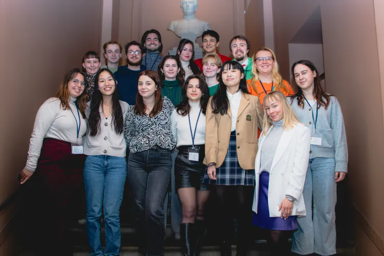 Group shot of the Una Europa Student Board 2023