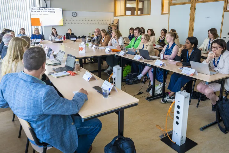 oint meeting with the Board of Directors - Student Board in Leiden
