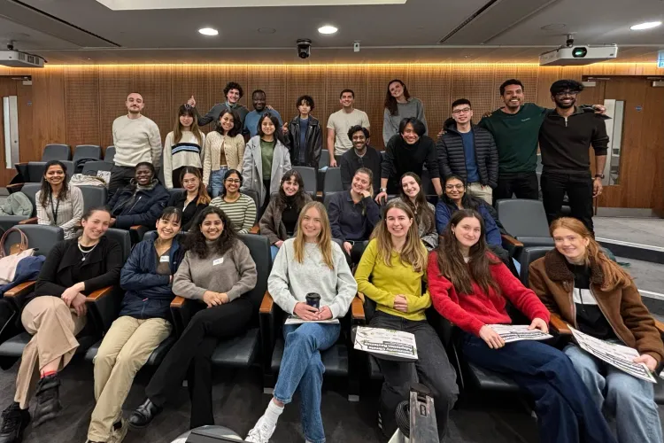 A large group photo taken at the Climate Workshop