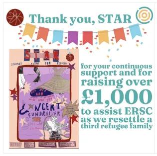 STAR Refugee Week Instagram post