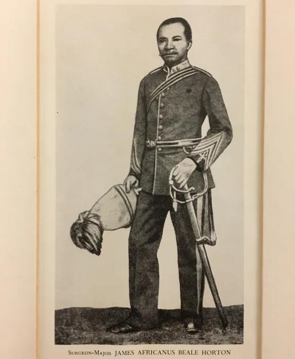 portraits of James Africanus Beale Horton